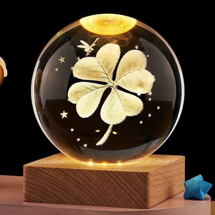 luz nocturna de galaxia planetaria